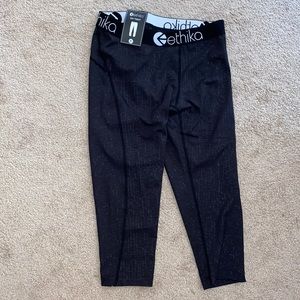 NWT Ethika 3/4 tight leggings